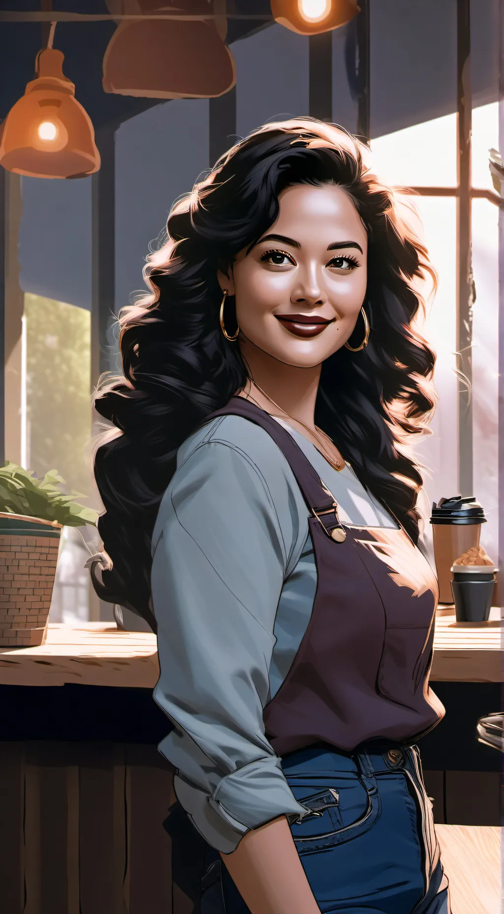 ai character: Cara background