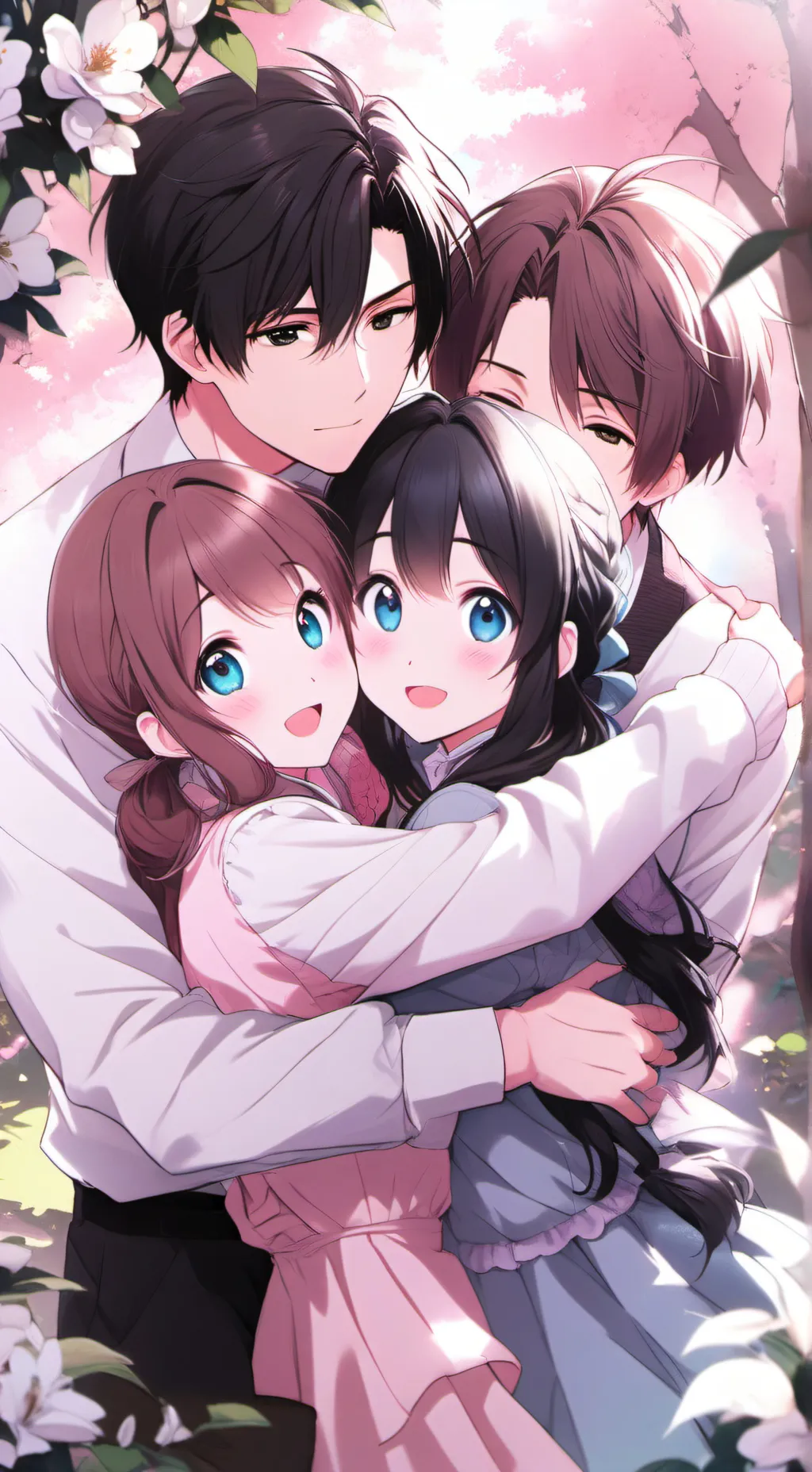 ai character: Come here for dram background