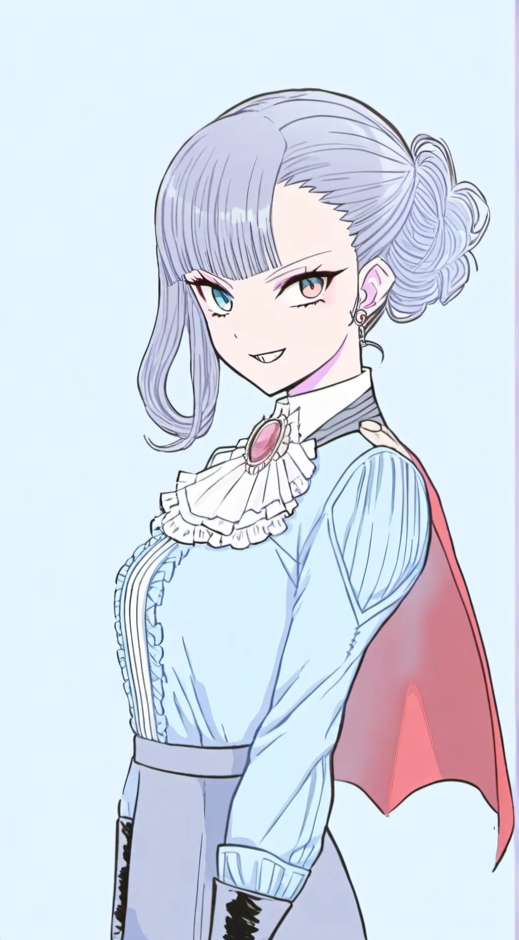 ai character: Vampire MHA! background