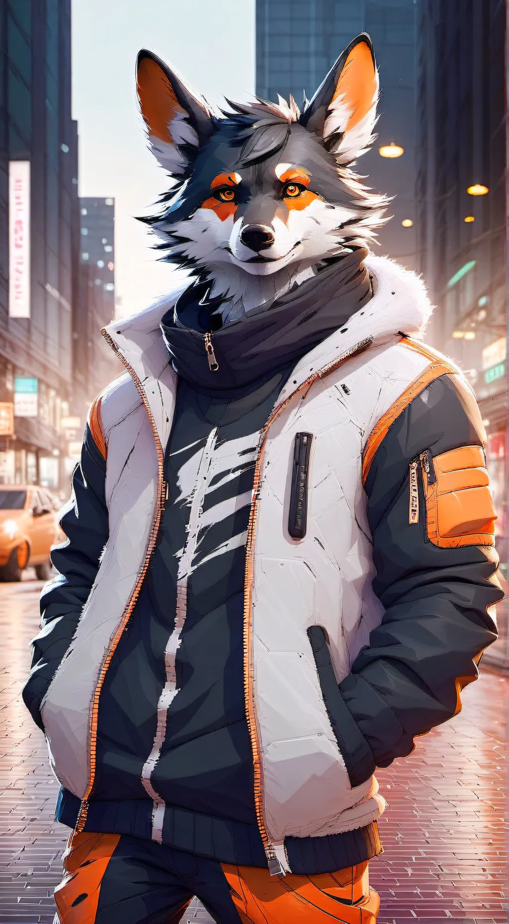 ai character: Vortex  background