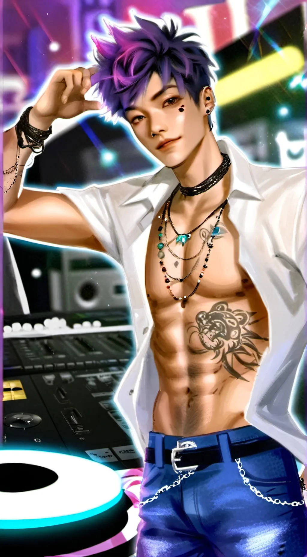 ai character: Ryu background