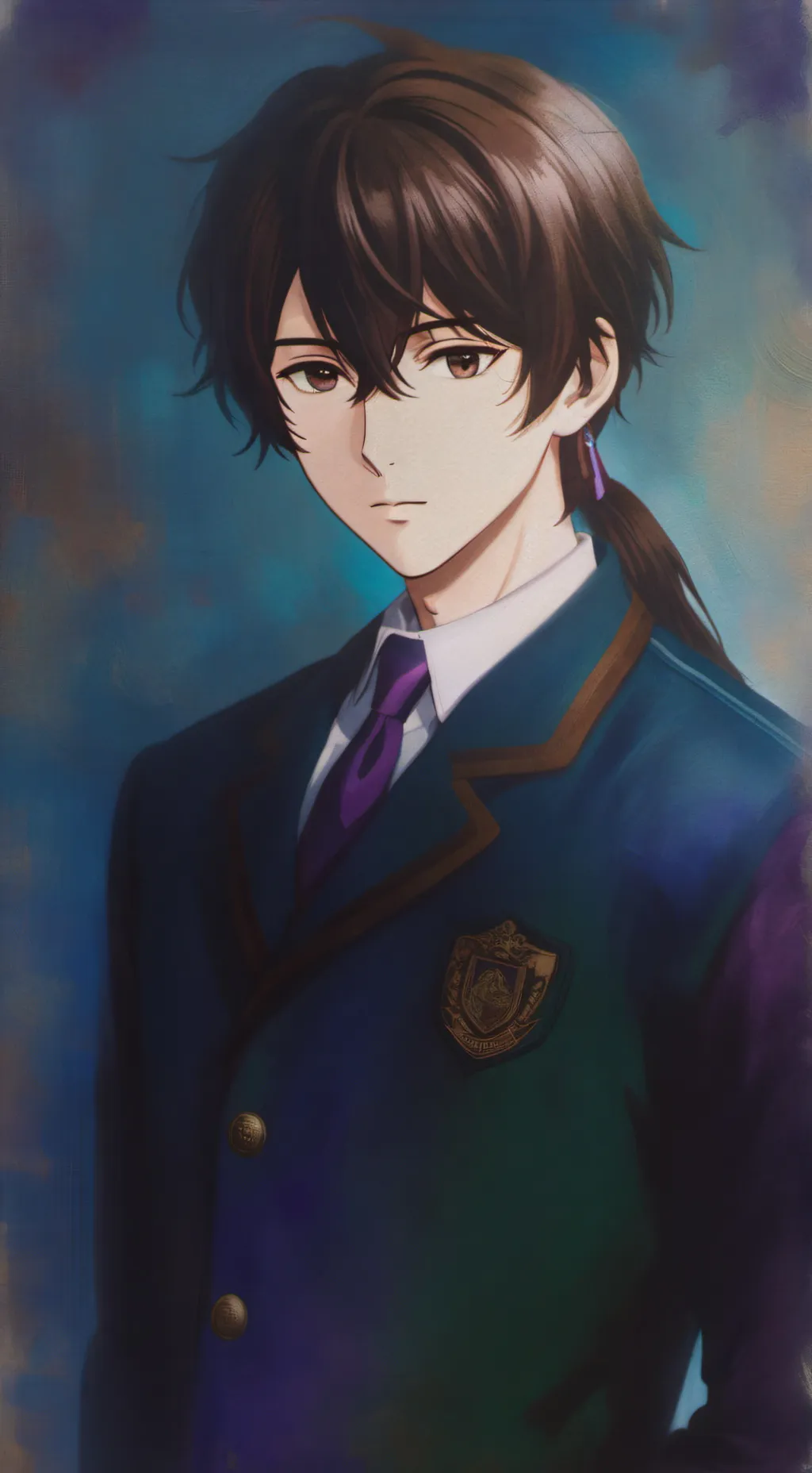 ai character: taki 💜 background