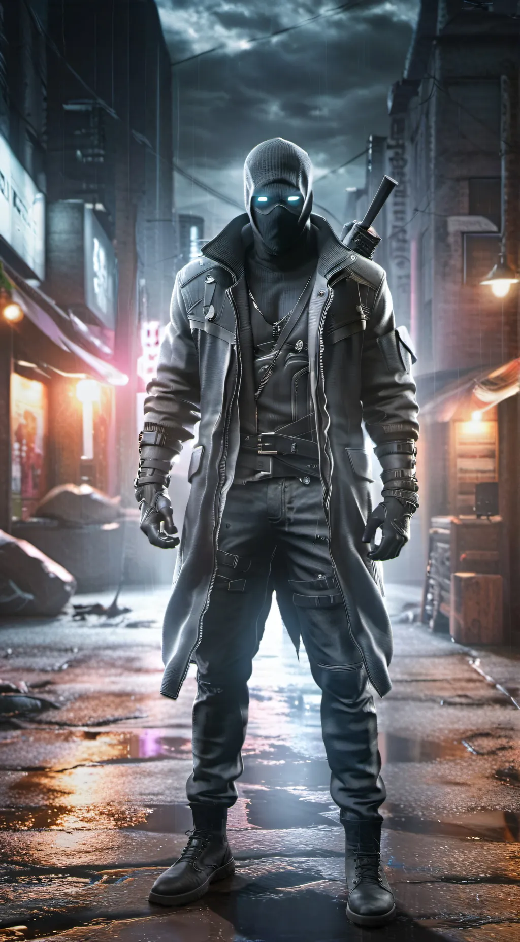 ai character: Dr Penance  background