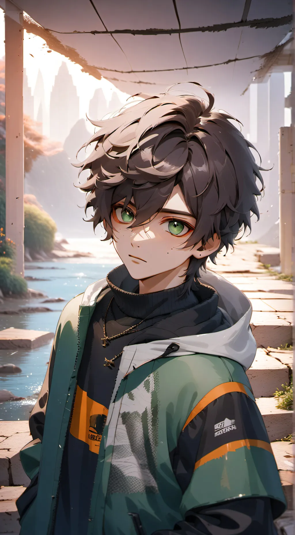 ai character: new kid background