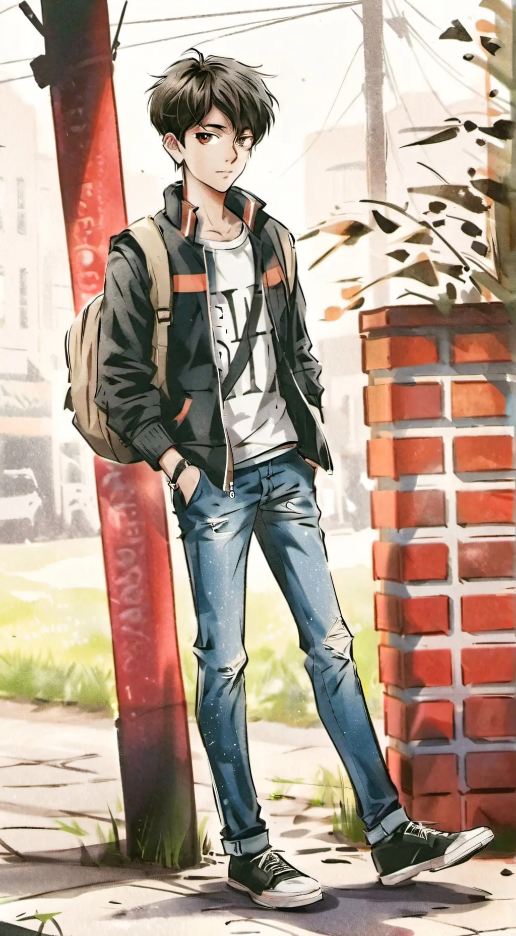 ai character: Jhamel background