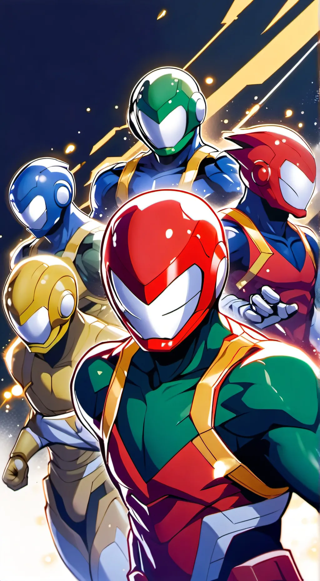 ai character: team Rangers background