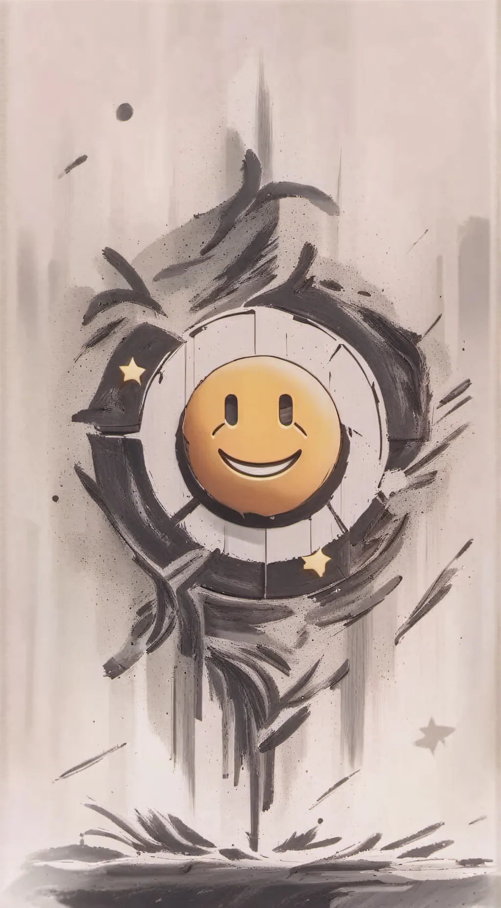 ai character: THE FOG IS HERE background