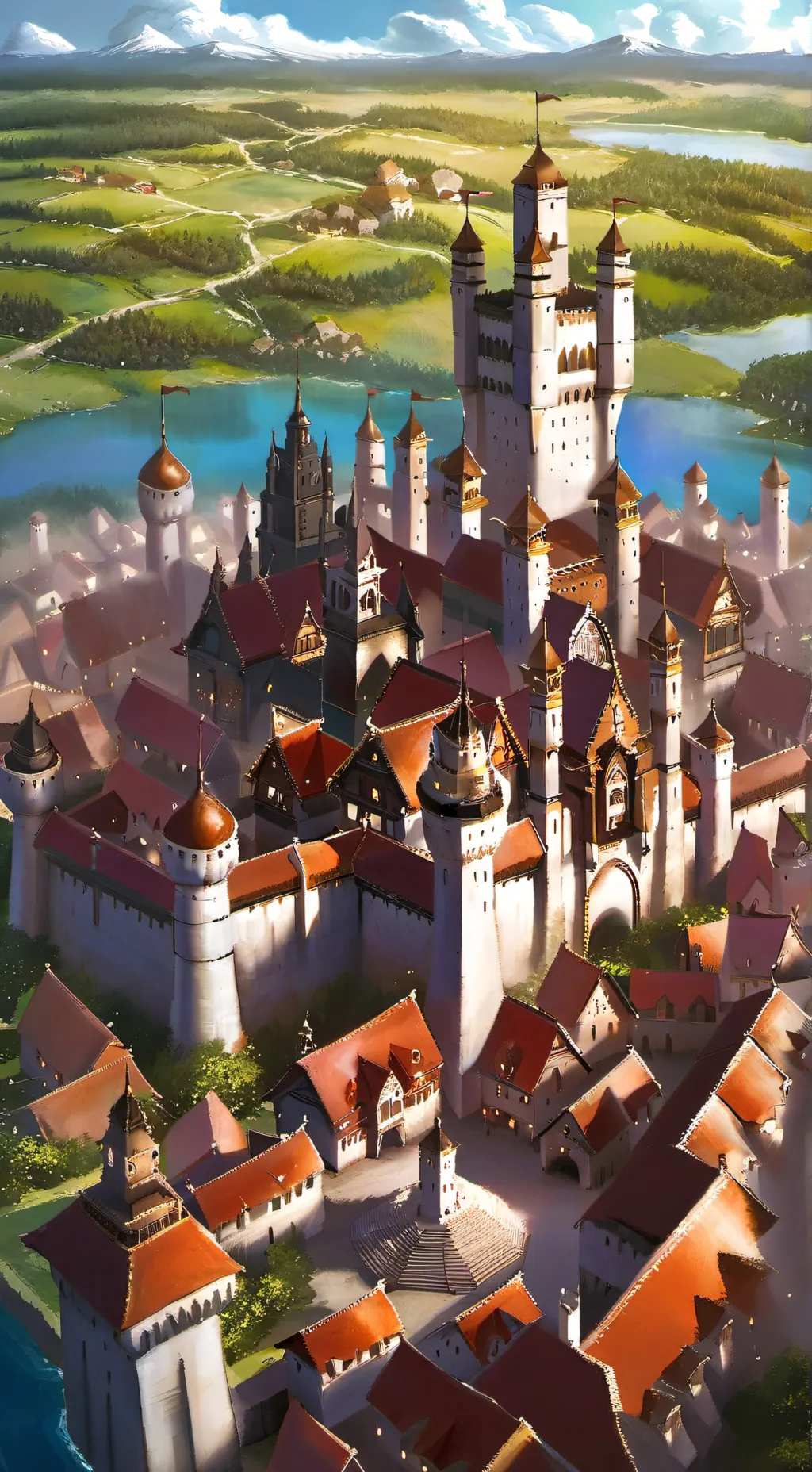 ai character: Wolf kingdom  background