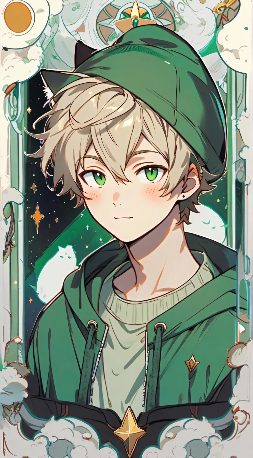 ai character: Caleb  background