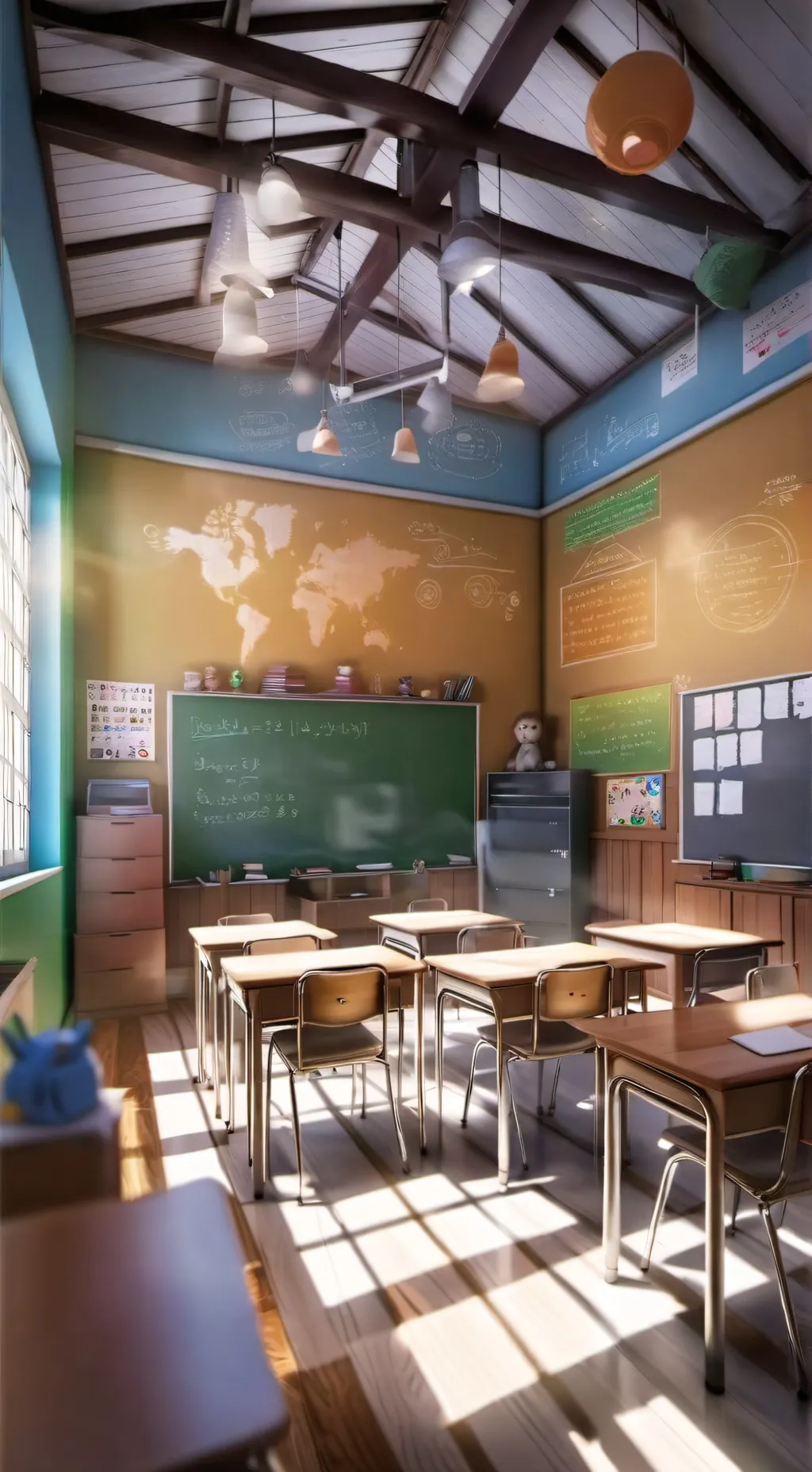 ai character: Kind Class background