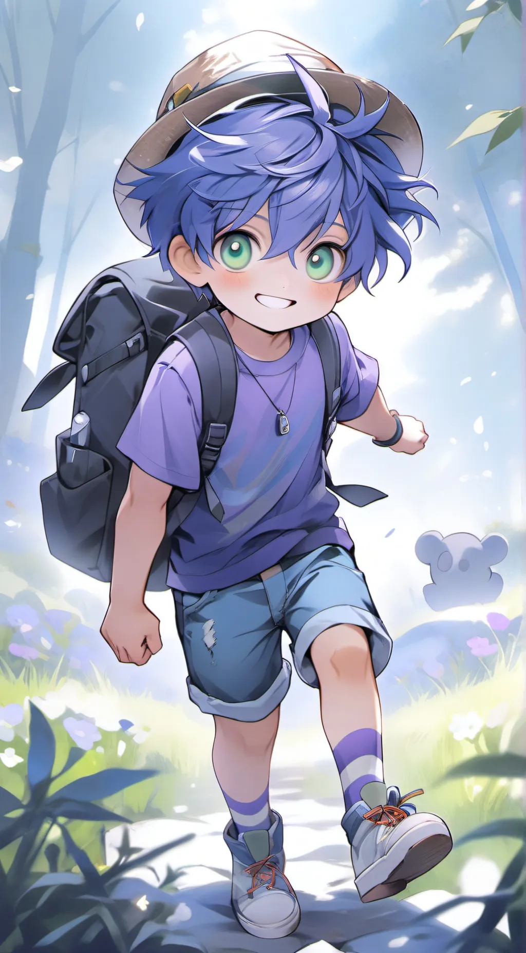 ai character: Michael  background