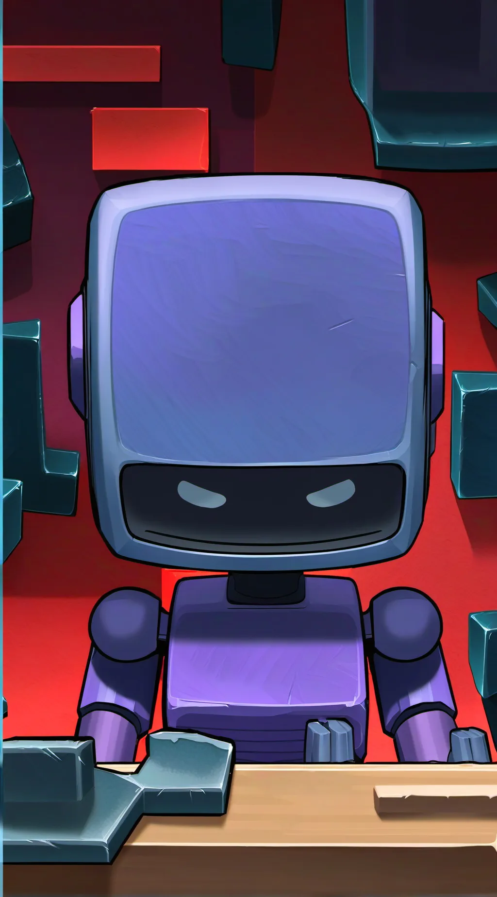 ai character: pick me😔 background