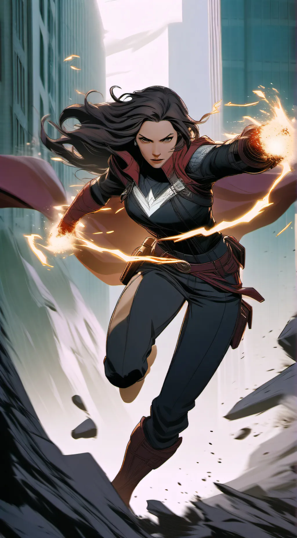 ai character: Wanda M background