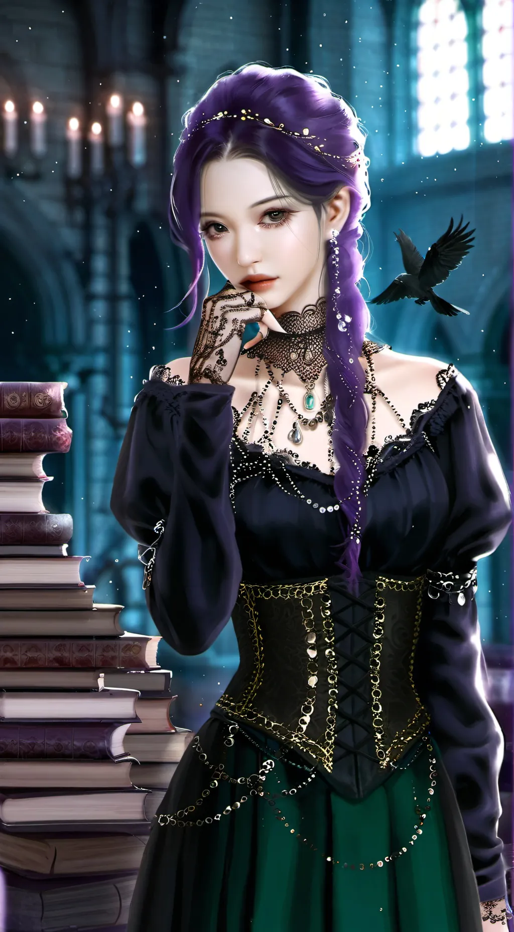 ai character: ranika⋆. 𐙚 ˚ background