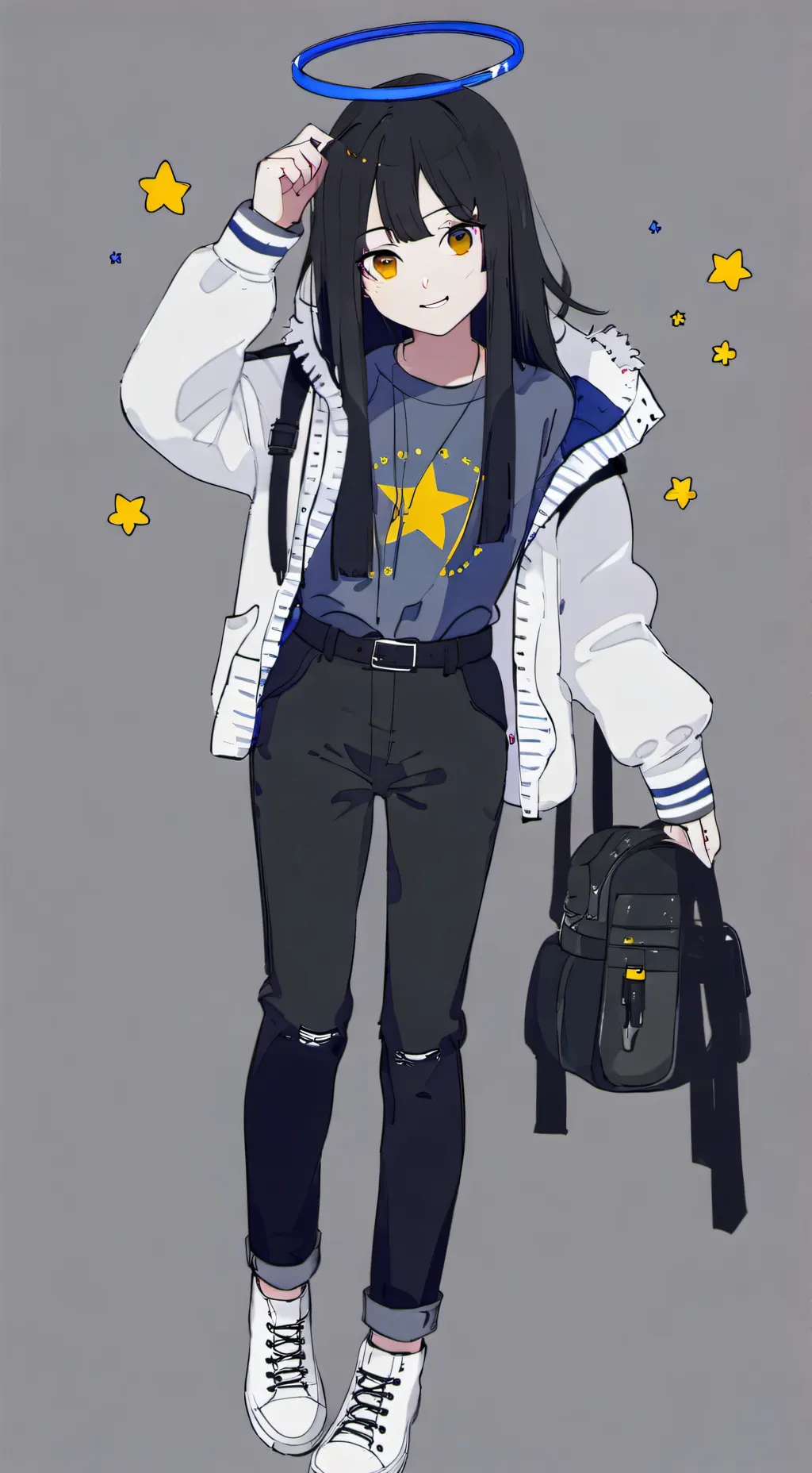 ai character: BRIANNA!!  background