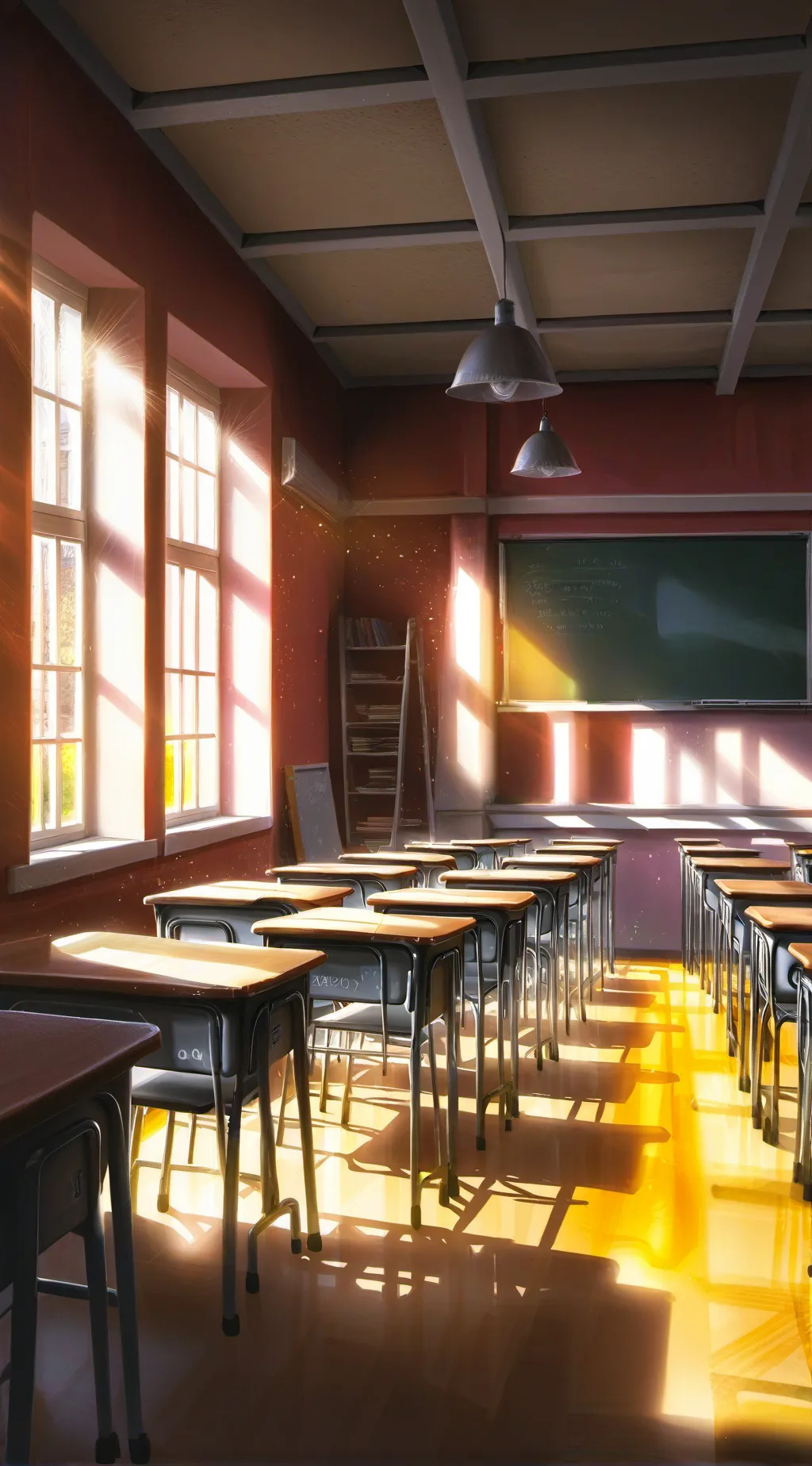 ai character: ✿high school✿ background