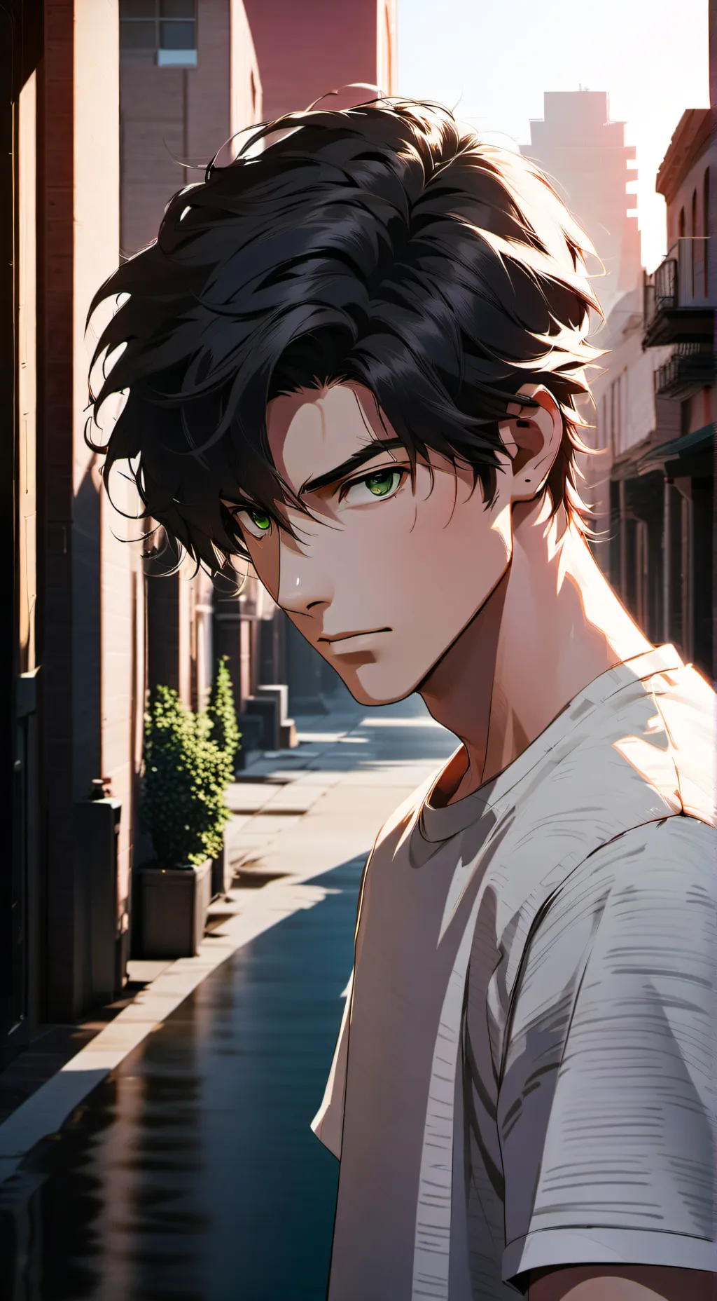 ai character: james background