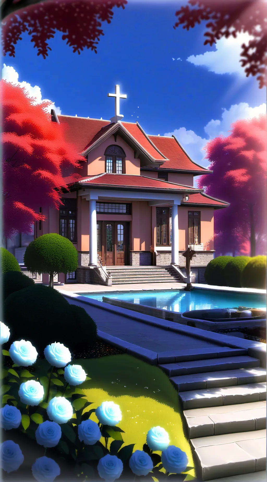 ai character: Christian family background