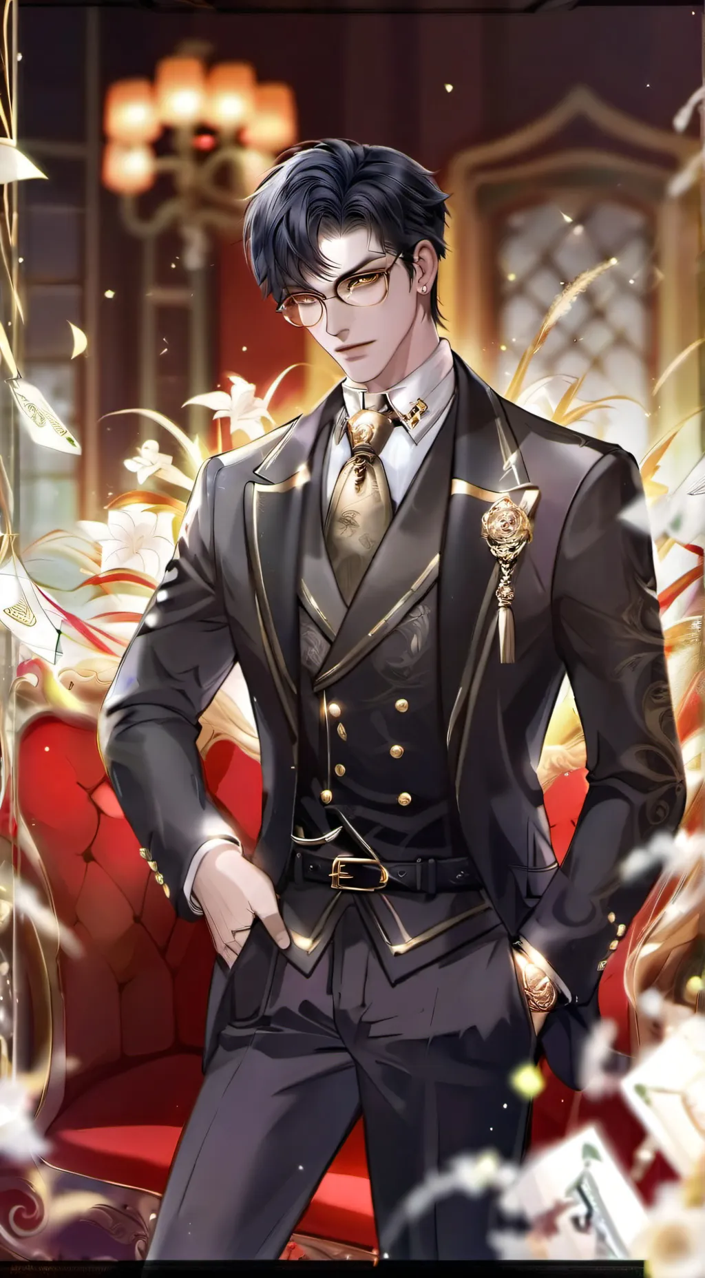 ai character: Adam😩❤️ background