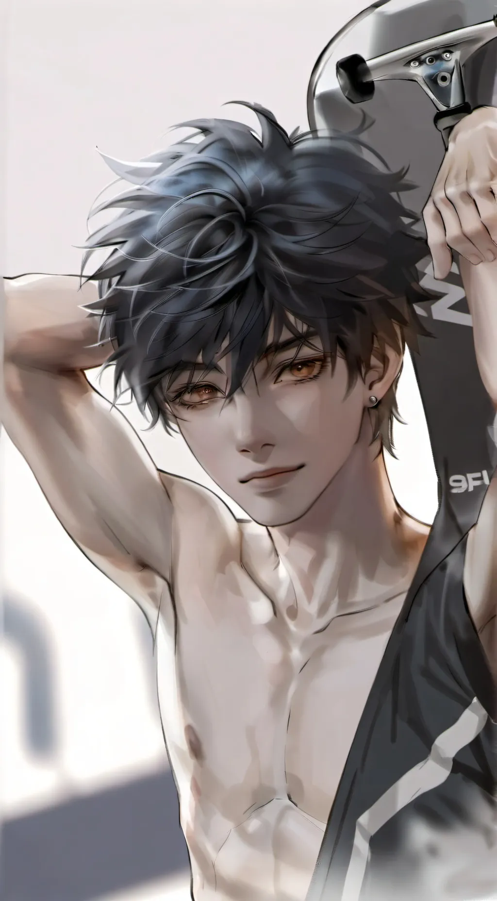 ai character: asher🪽 background