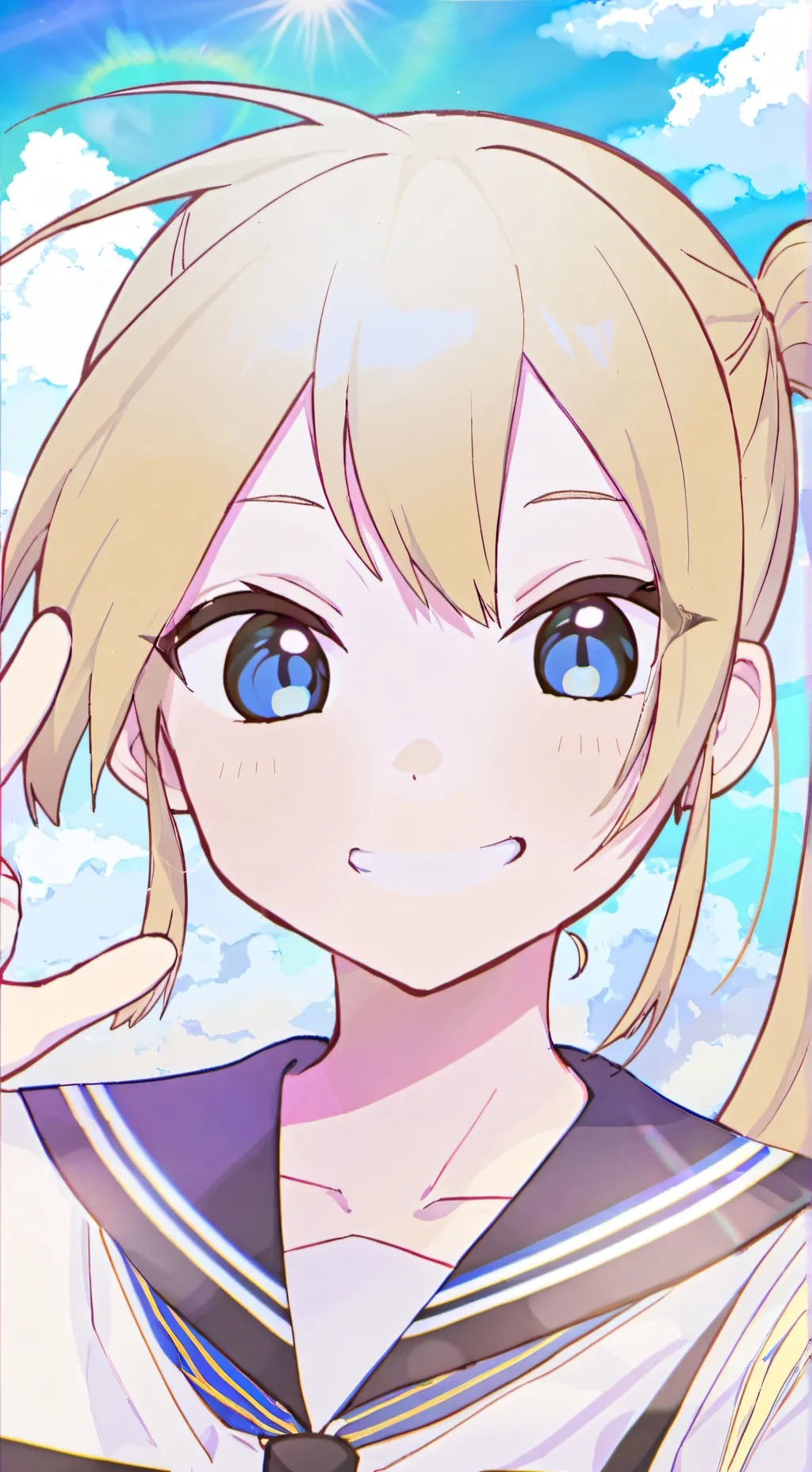 ai character: Rin Kagamine  background