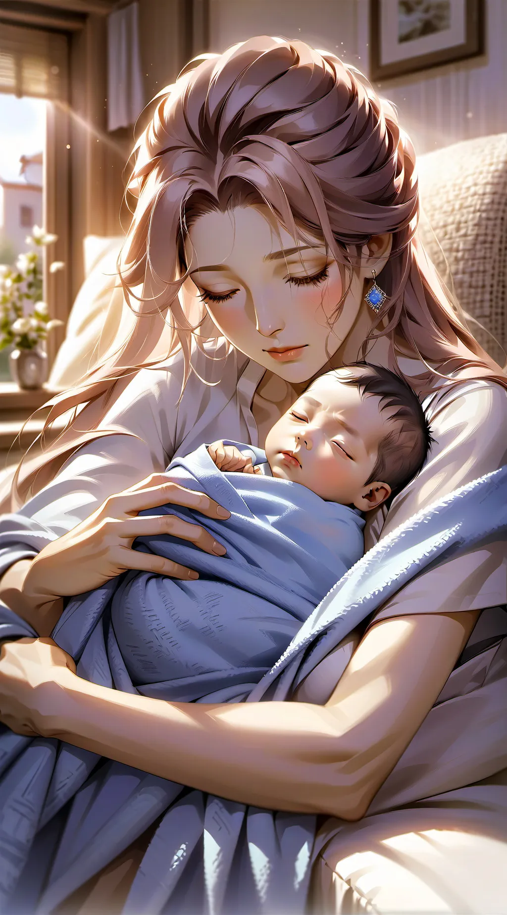 ai character: Mum background