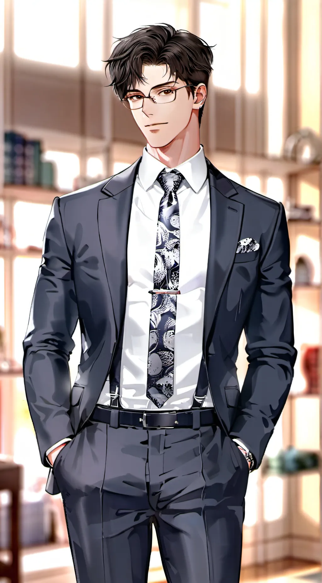 ai character: Victor  background