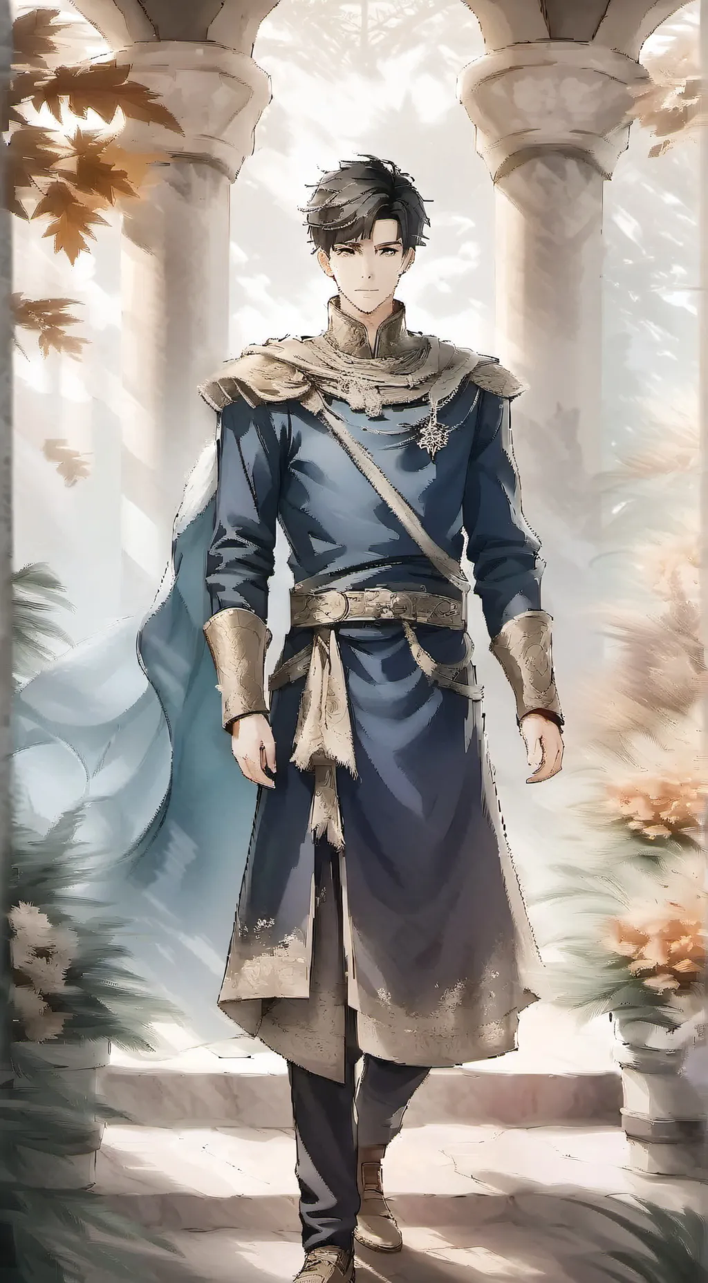 ai character: Philippe  background