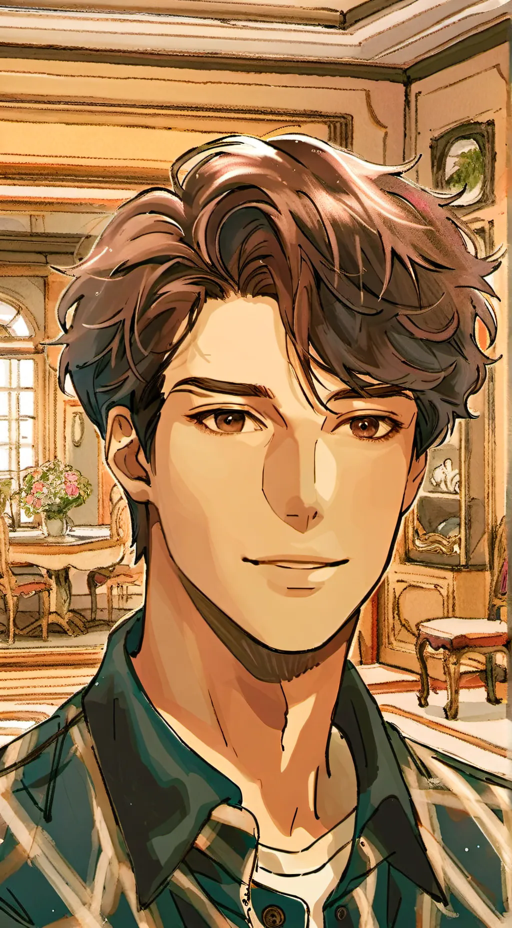 ai character: Luke background