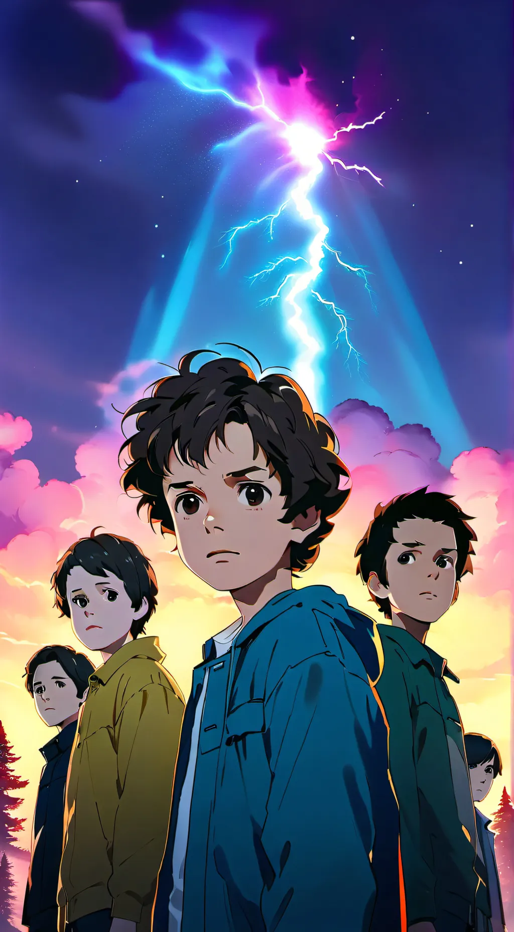 ai character: stranger things 1 background