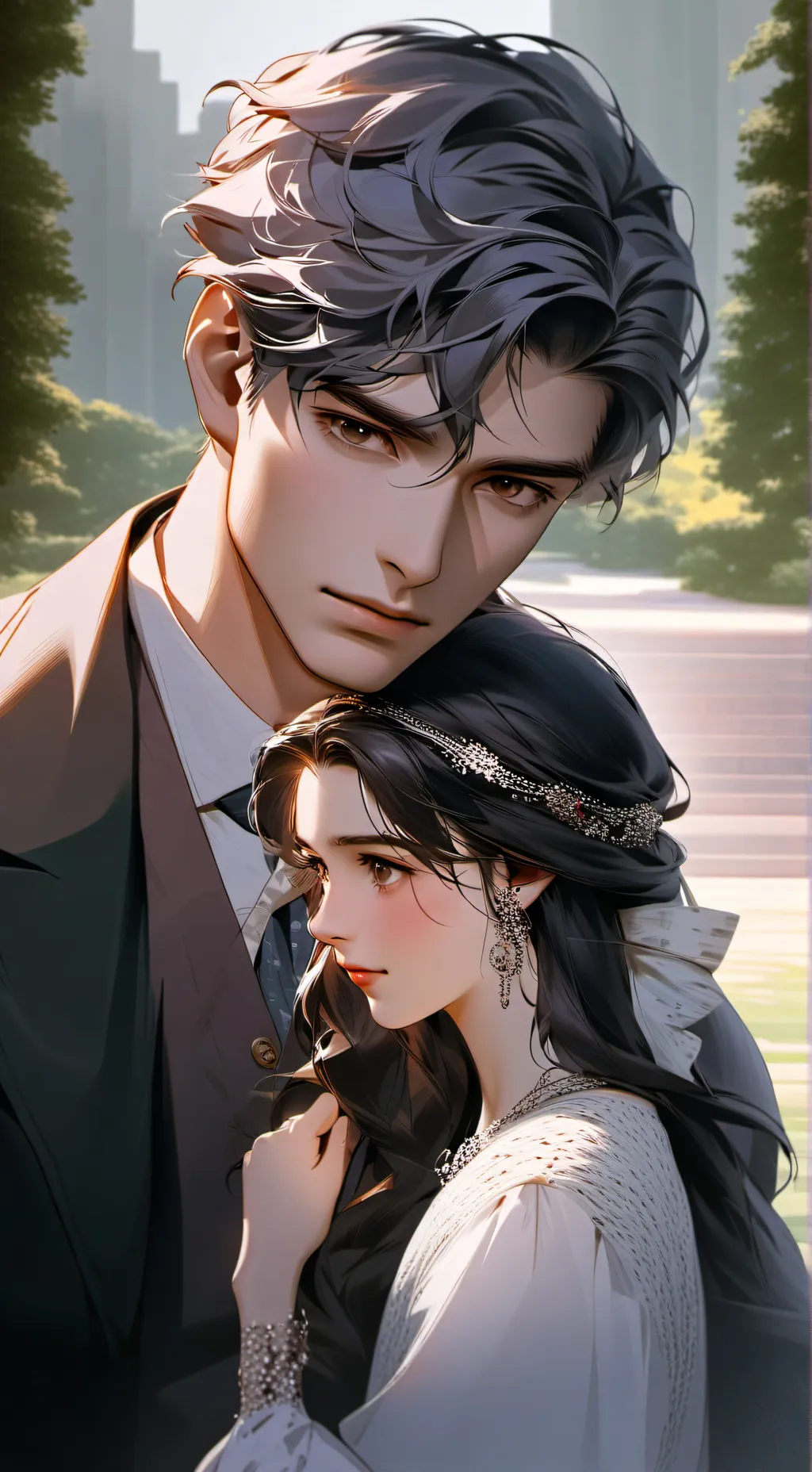 ai character: Daniel❤ background