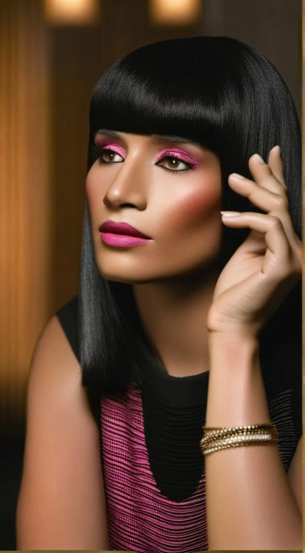 ai character: Nicki Minaj wife background