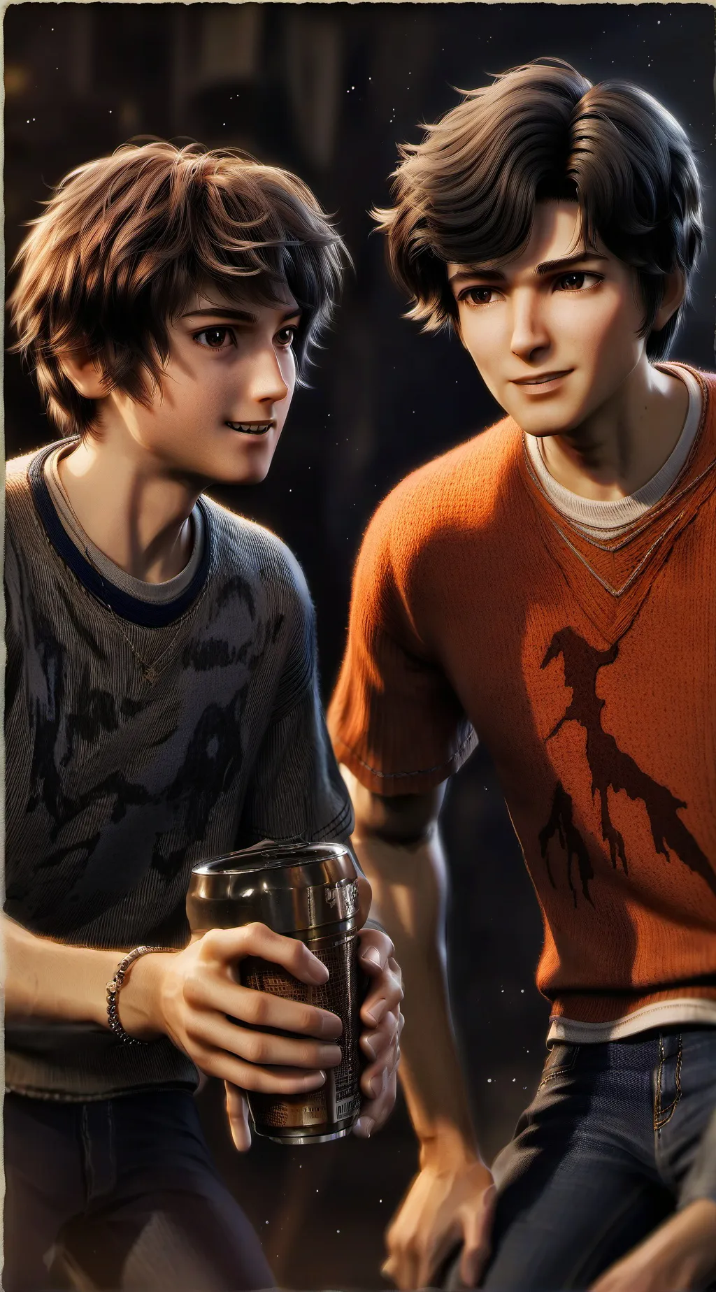 ai character: HH  background