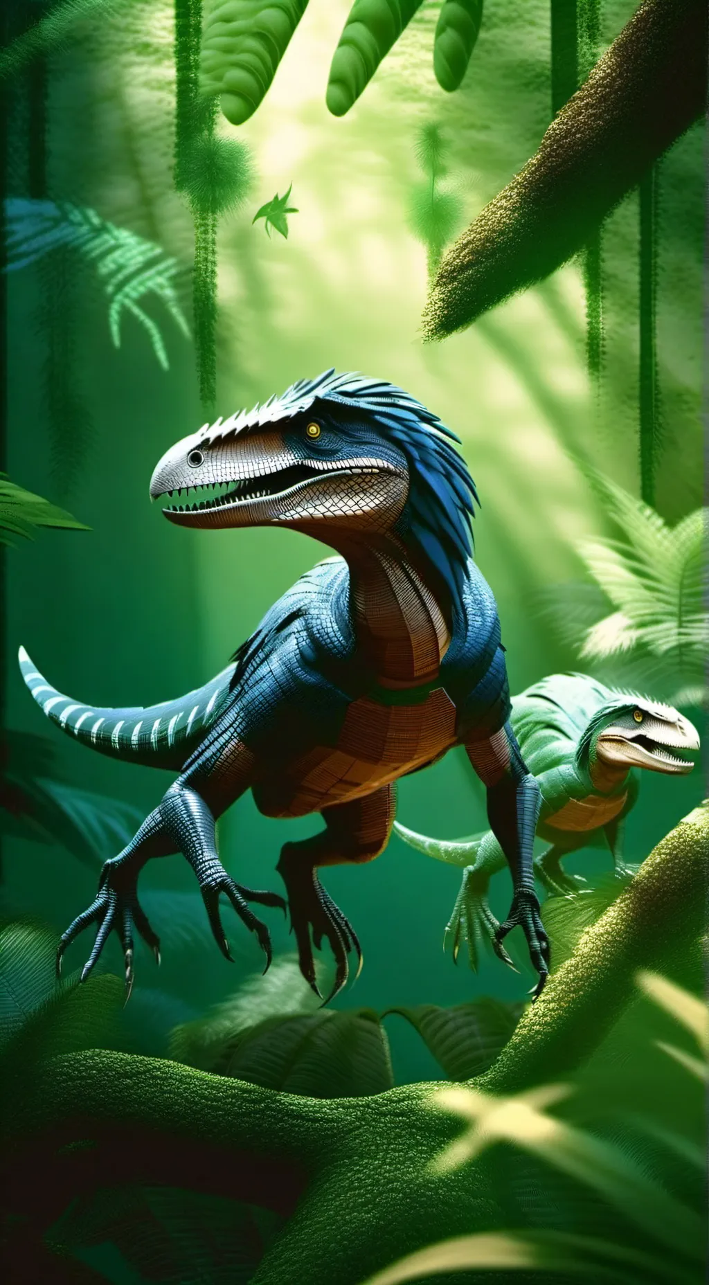 ai character: Blue vs Charlie background