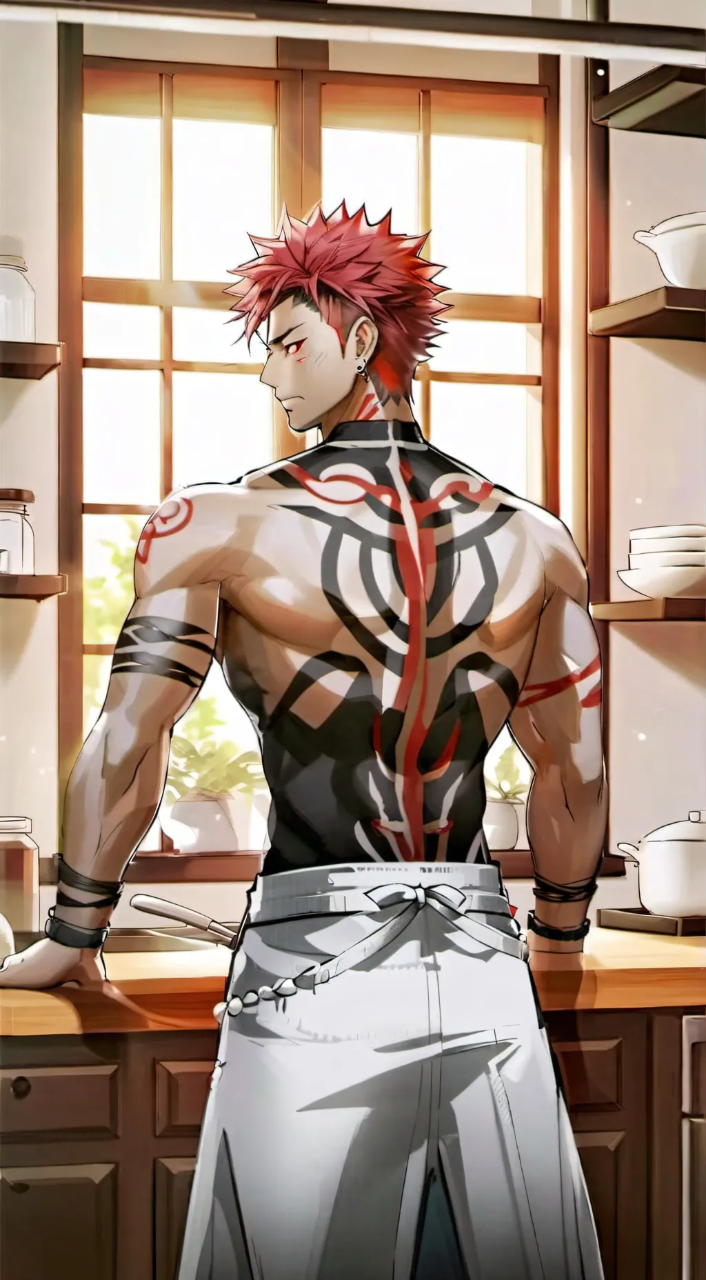 ai character: sukuna daughter  background