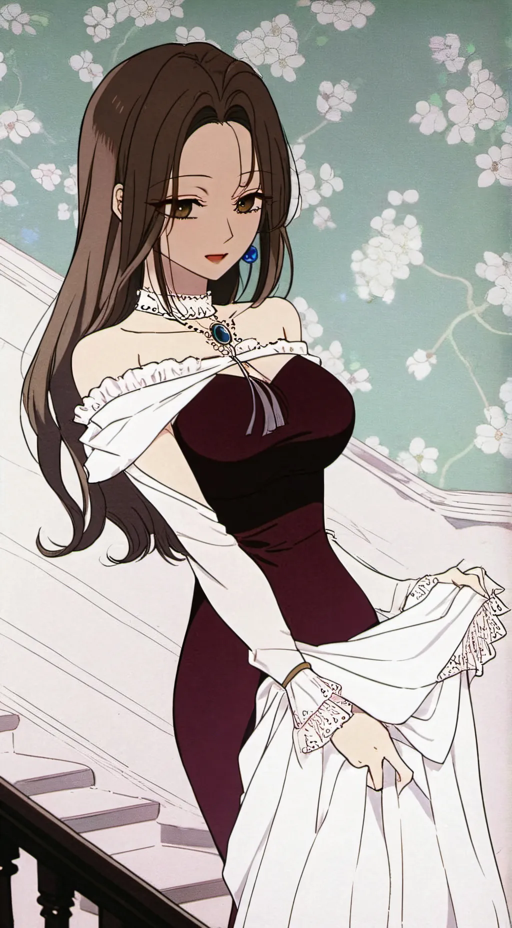 ai character: Amanda background