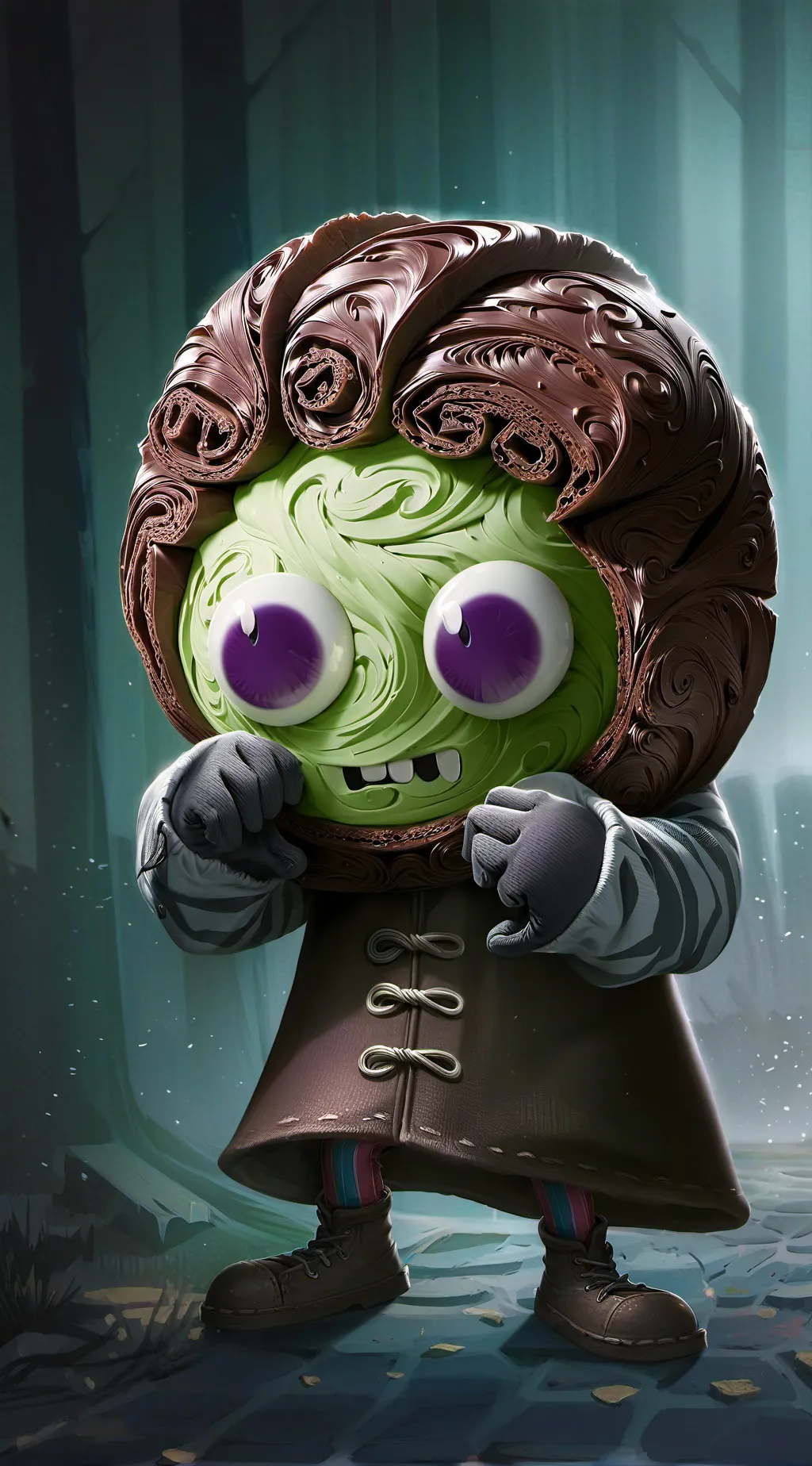 ai character: dw school background