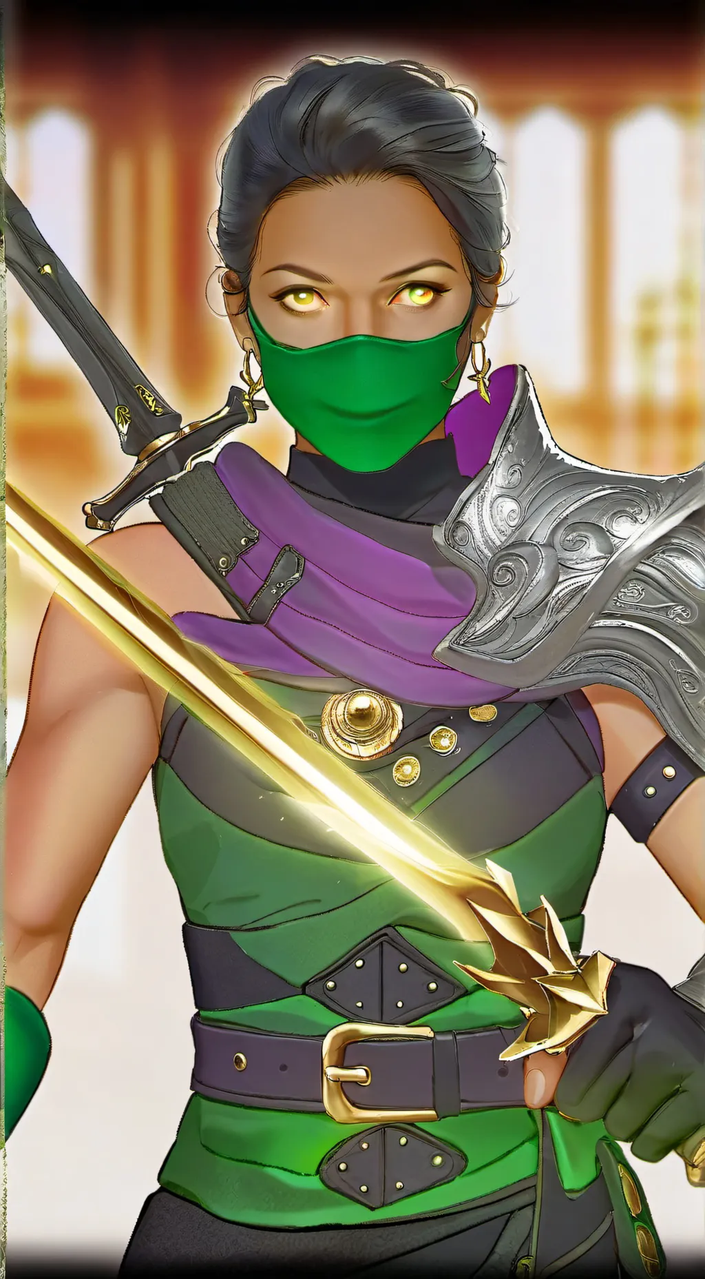 ai character: Jade Mortal Kombat background