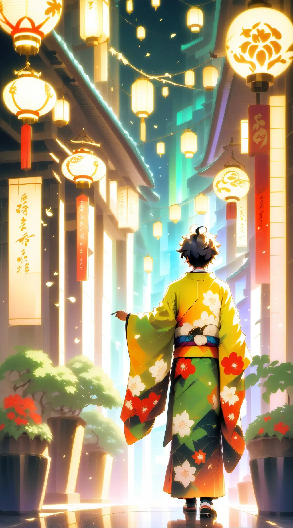 ai character: Luffy background