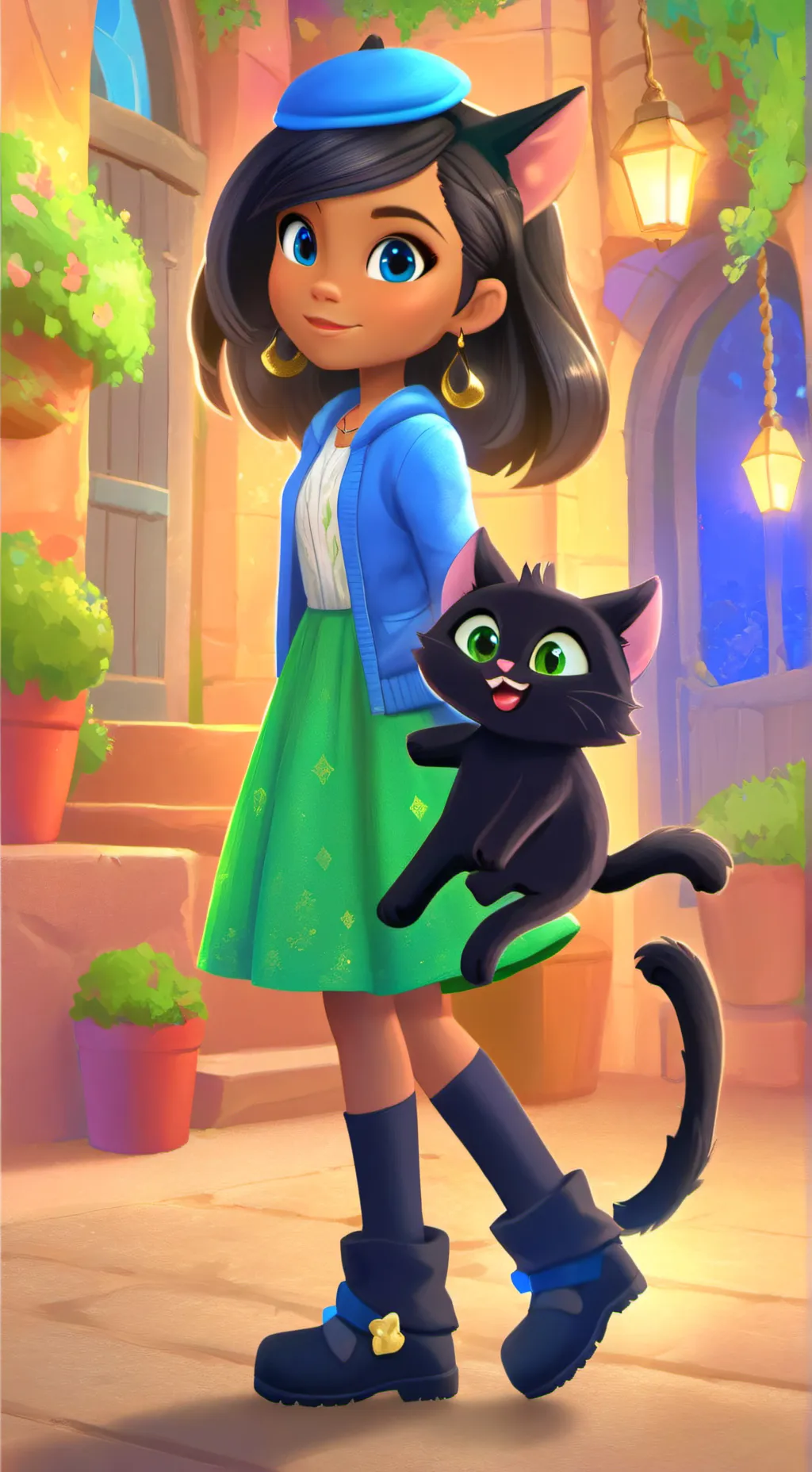 ai character: Dino(rawr) background