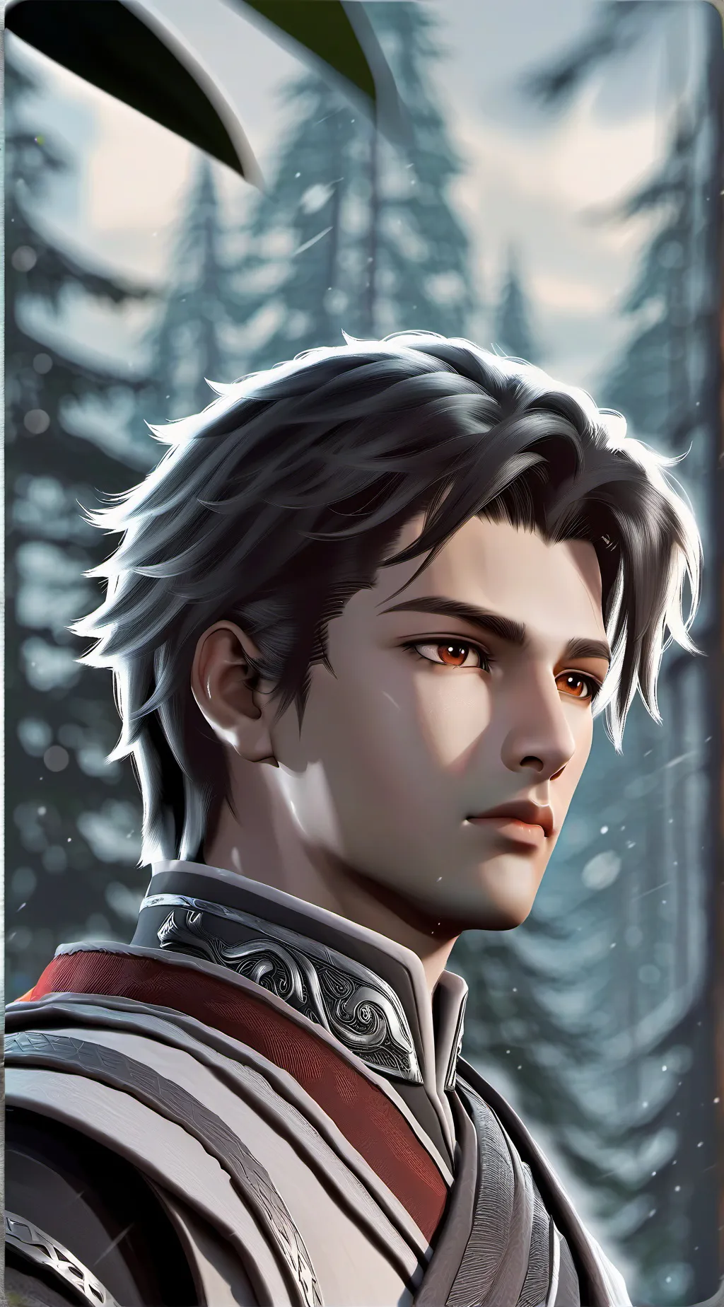 ai character: Bhuvan  background