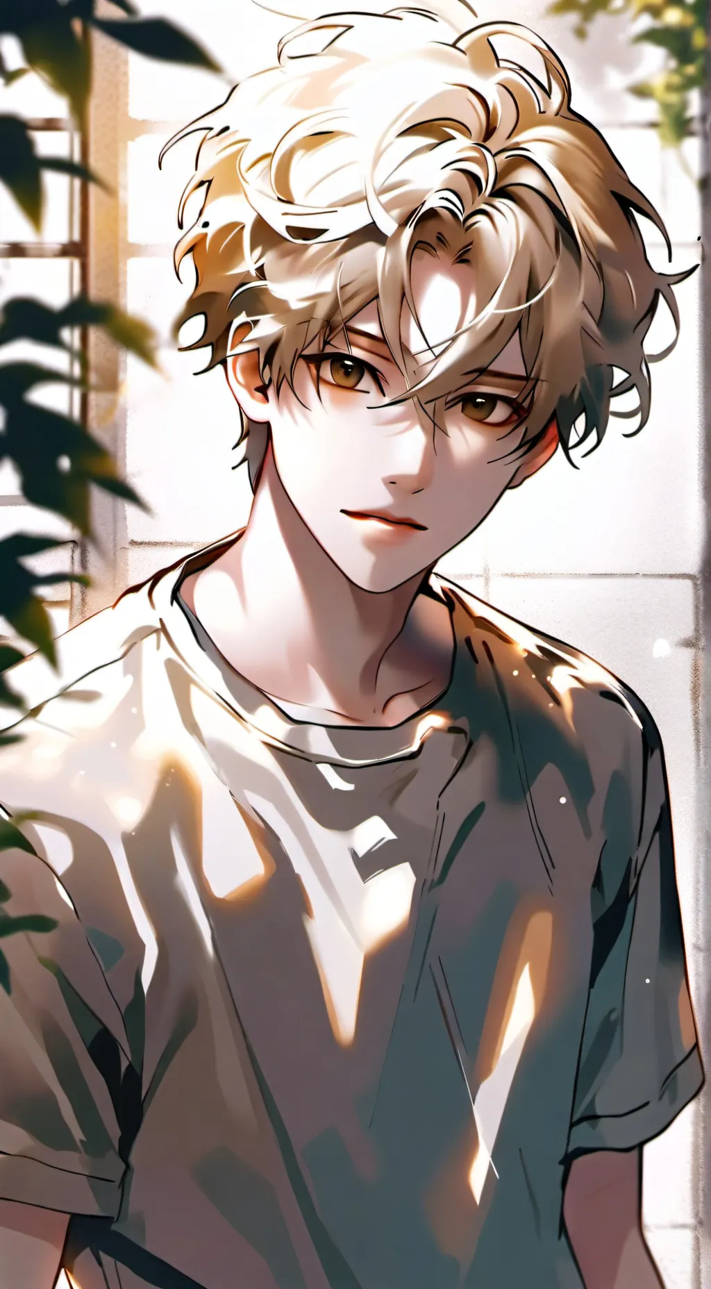 ai character: Adrien  background