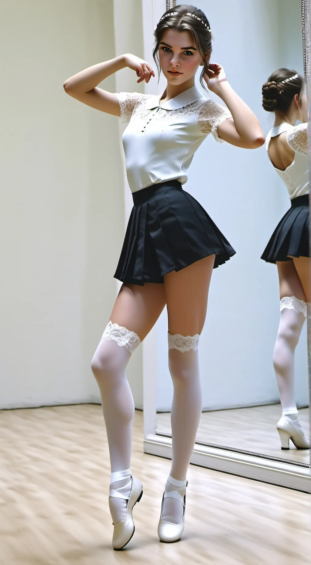 ai character: Tiffany Mae  background