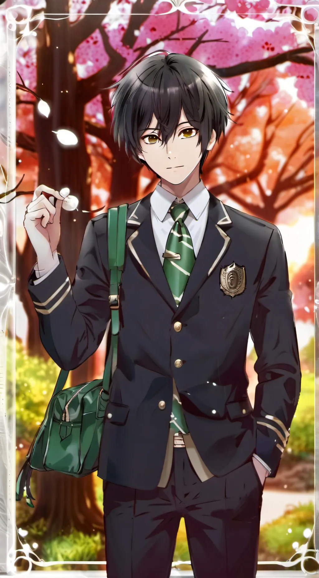 ai character: Tsuji Katsuro background