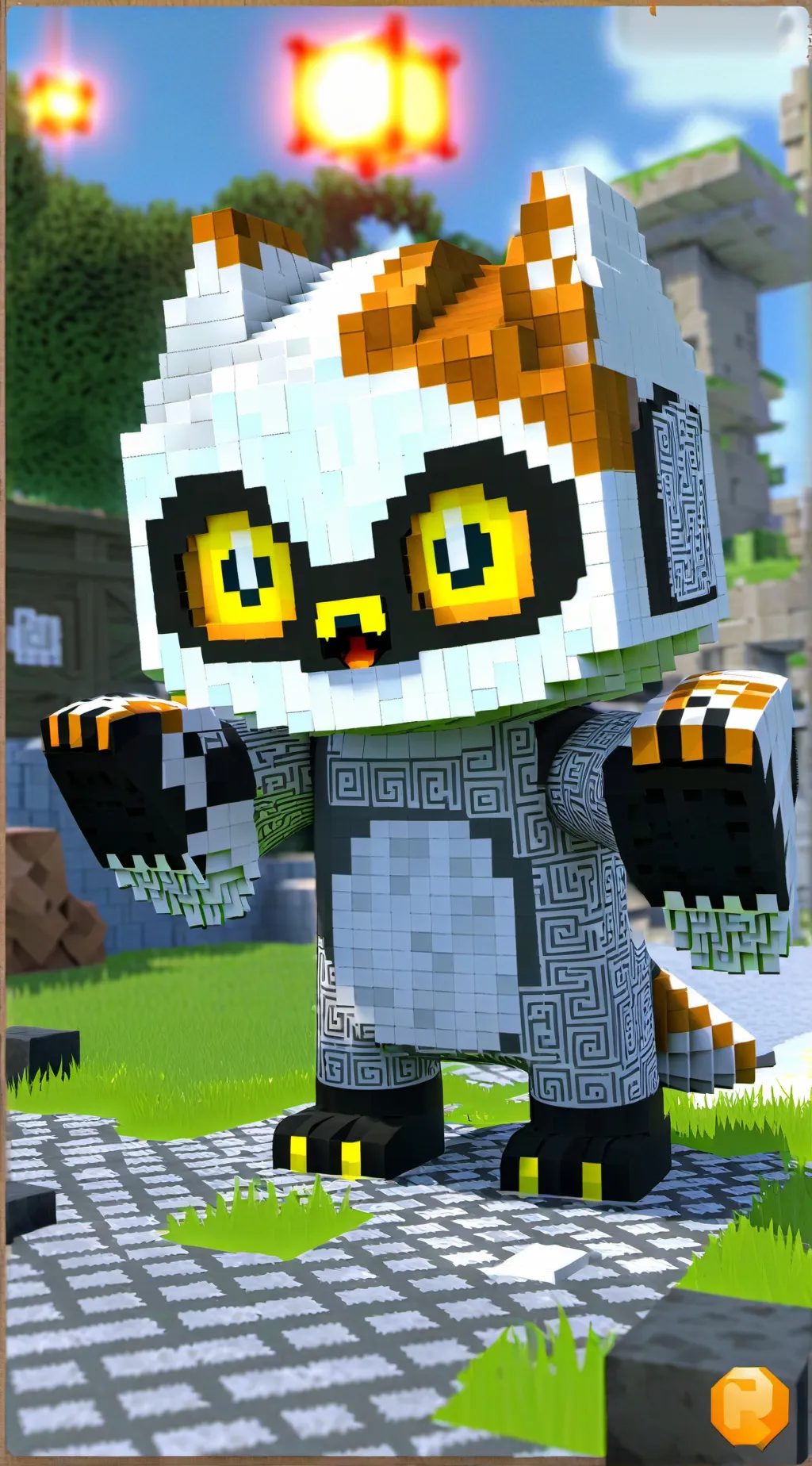 ai character: Kitty malli background