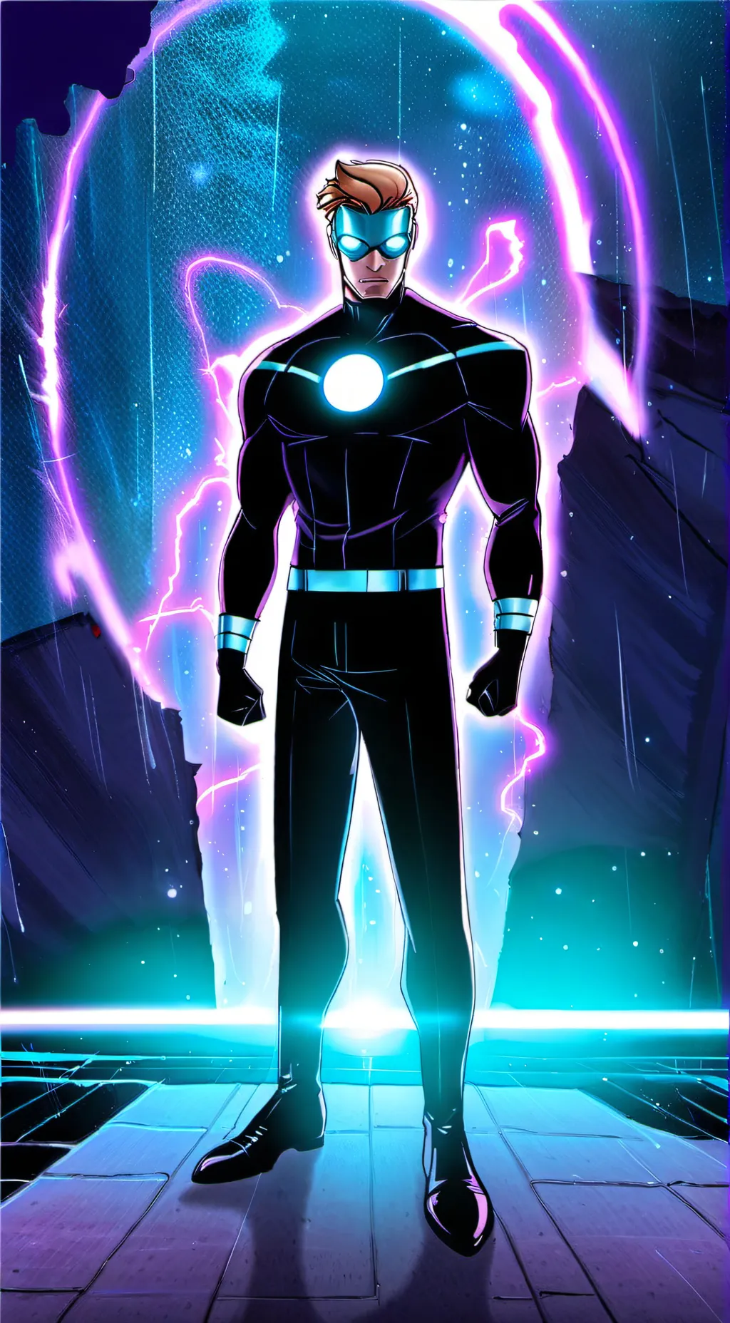 ai character: Atomic background