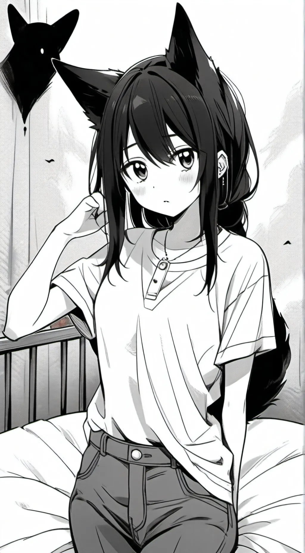 ai character: Laylay background