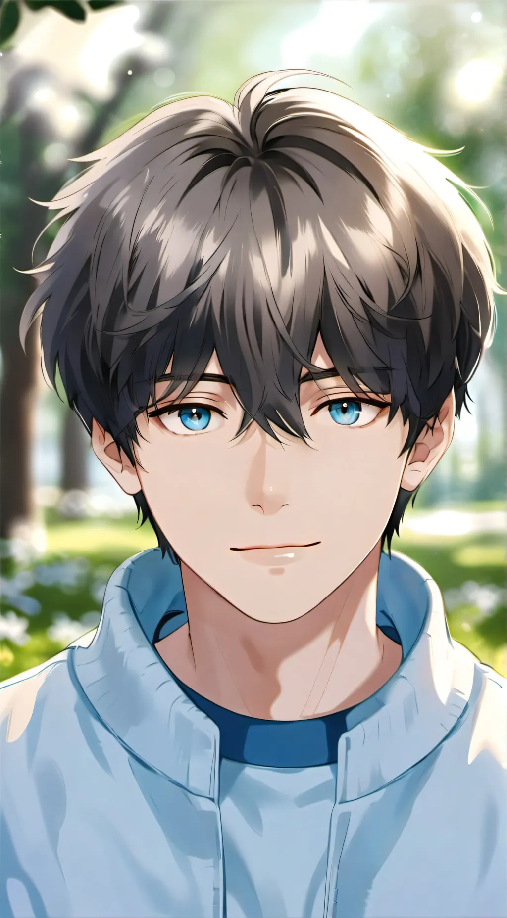 ai character: Aaron  background