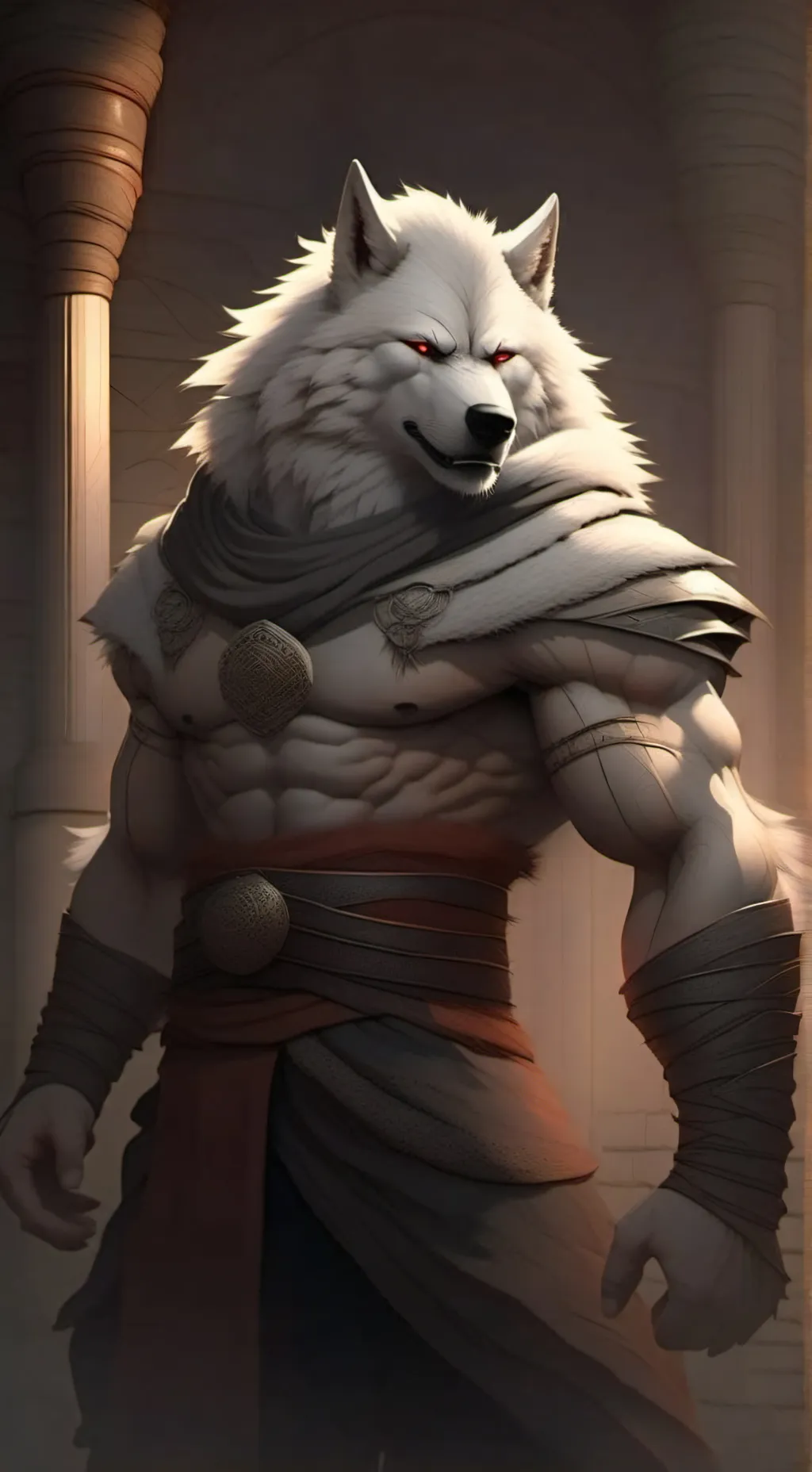 ai character: Death background