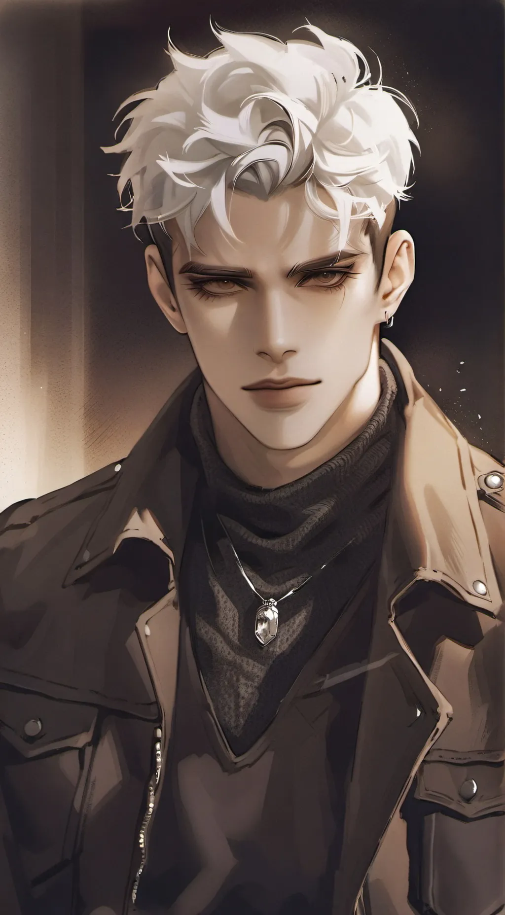 ai character: Luca  background